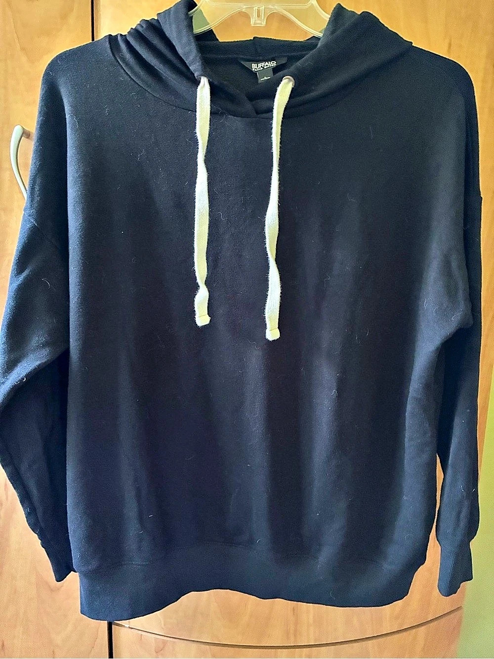 Buffalo David Bitton Black Pullover Hoodie Size Large